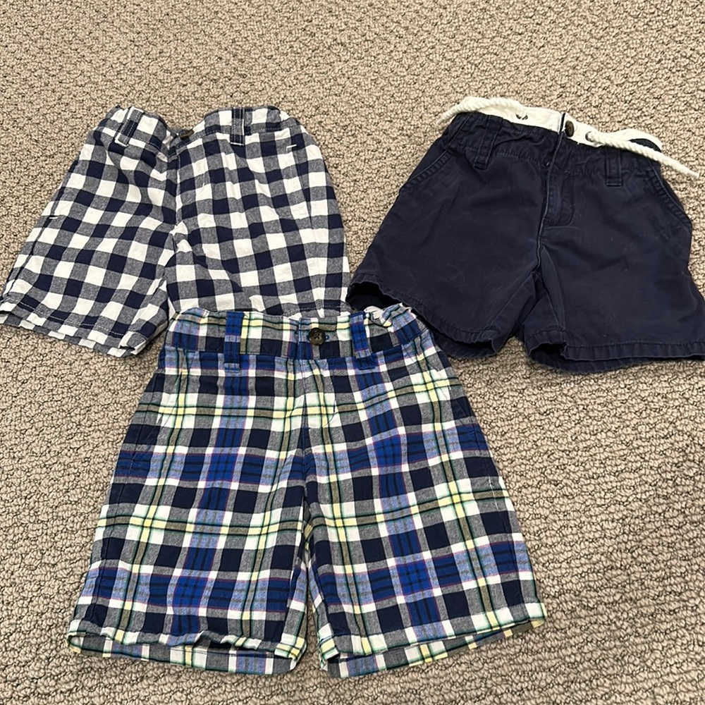 3 pairs of Janie and Jack 2T shorts